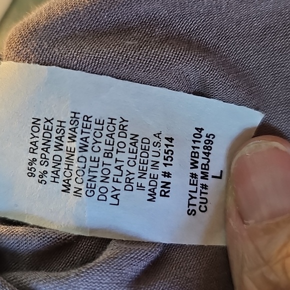 Made By JOHNNY womens Wide Leg Pants Size Large.gray/tope. NWT. - Picture 6 of 6